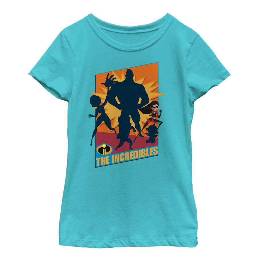 The Incredibles Girl’s Violet Star  T Shirt