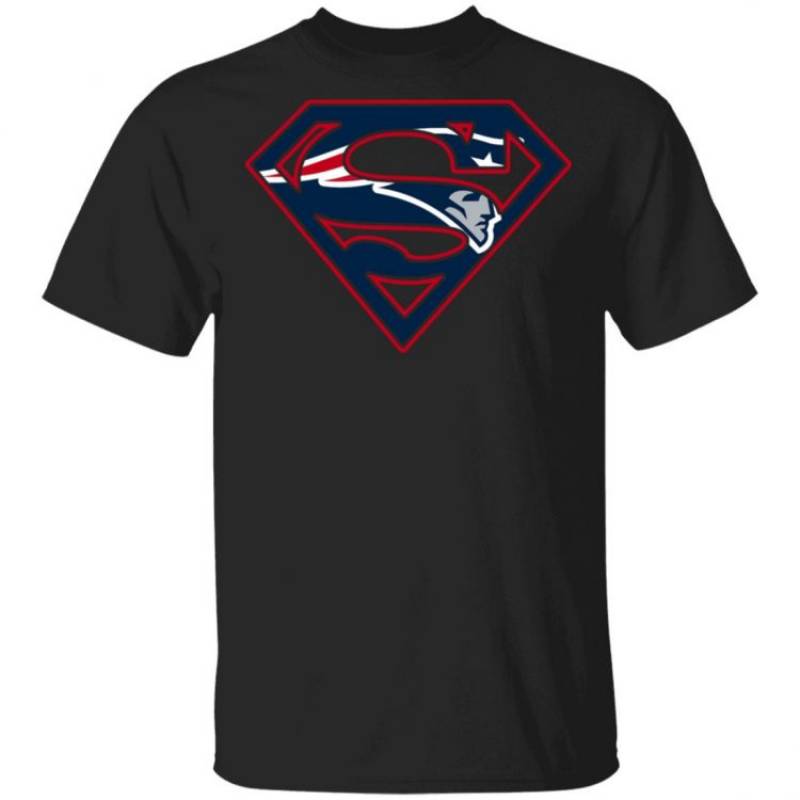 New England Patriots Superman Logo T Shirt