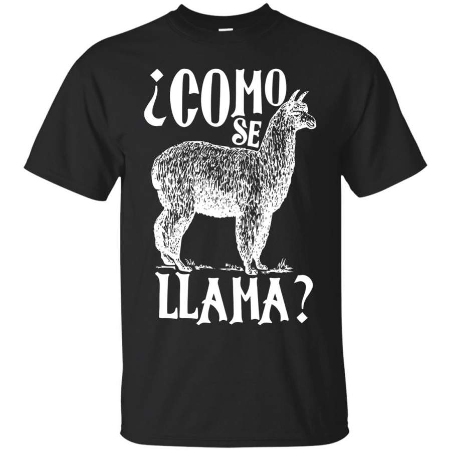 Como Se Llama Shirt Men Women Sarcastic Shirts in Spanish Tee