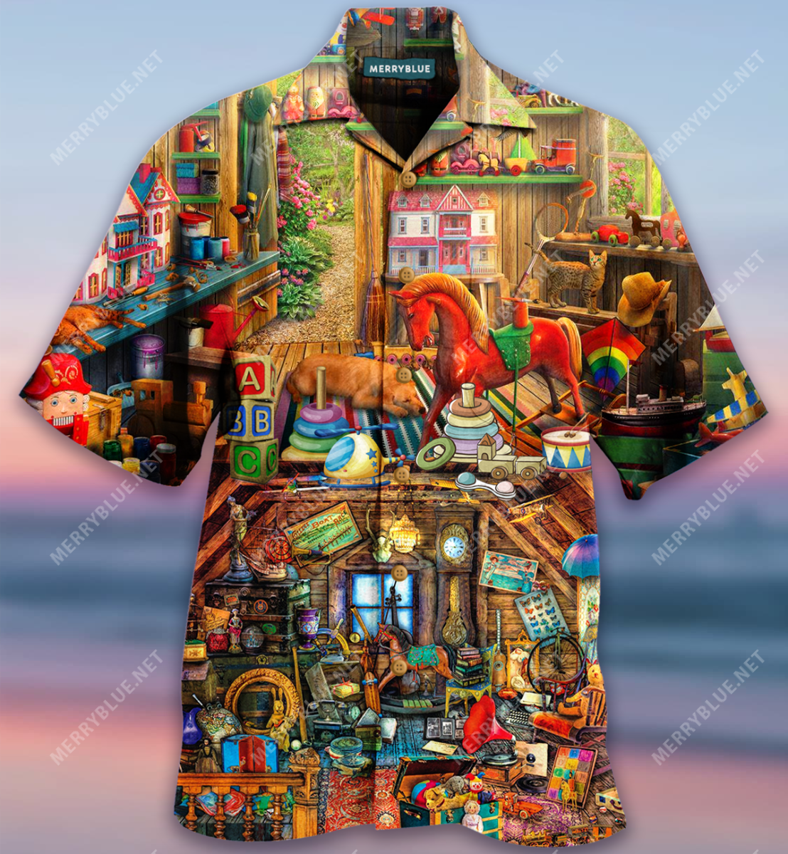 A Piece Of My Childhood Memmory Unisex Hawaii Shirt Ha93374