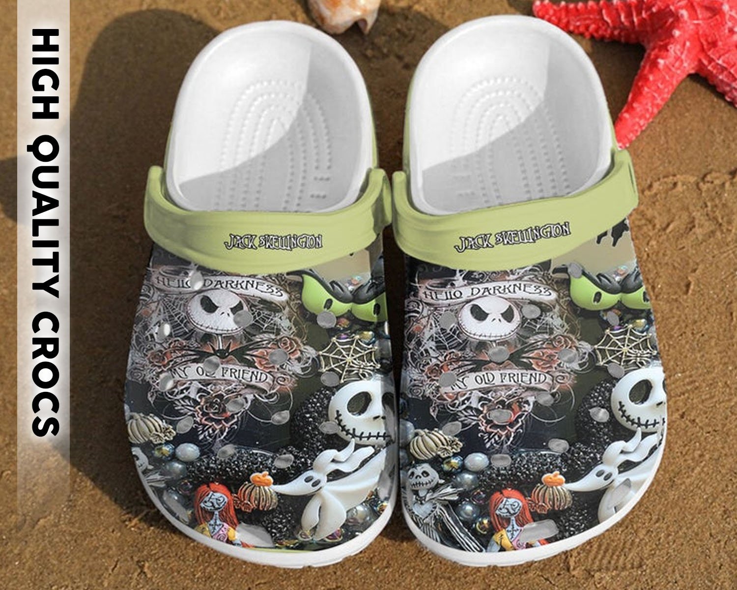 Jack Skellington Crocs Crocband Clog – Freeclothing Shop