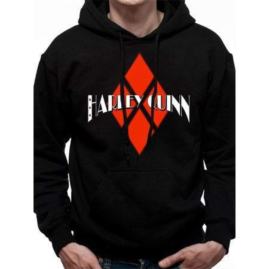 BATMAN | HQ DIAMOND LOGO | PULLOVER HOODIE