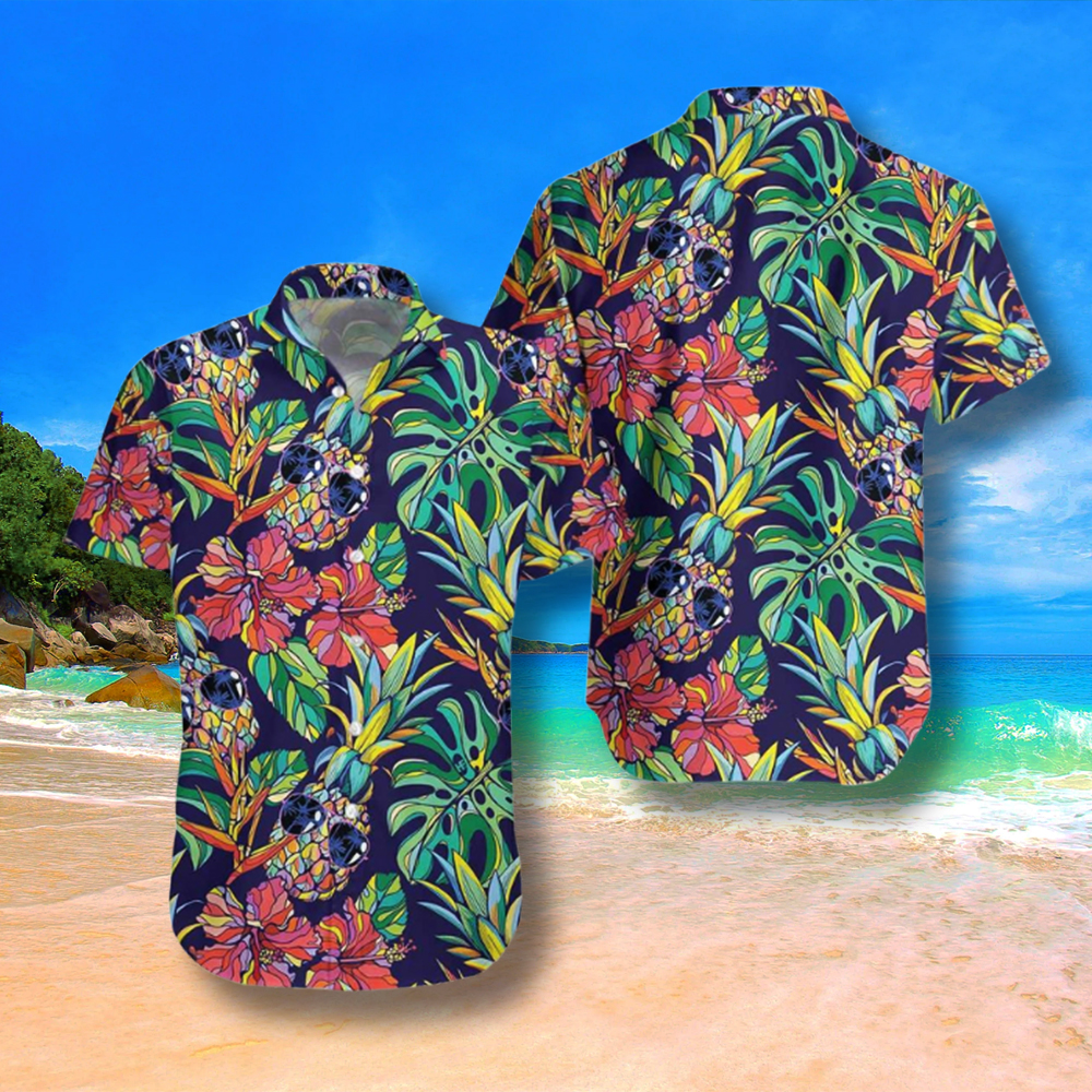 Tropical Coolest Pineapple Hawaiian Shirt | Unisex | Adult | Hw7352