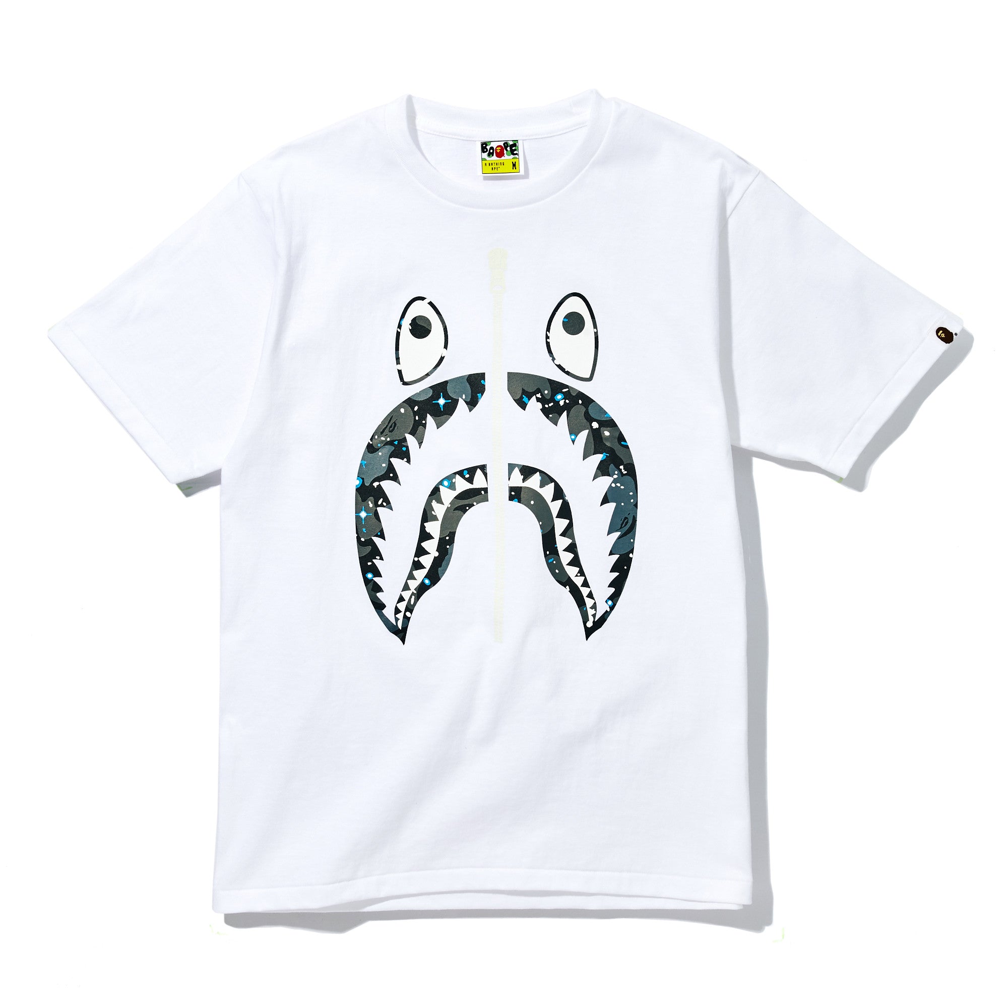 SPACE CAMO SHARK T-SHIRT