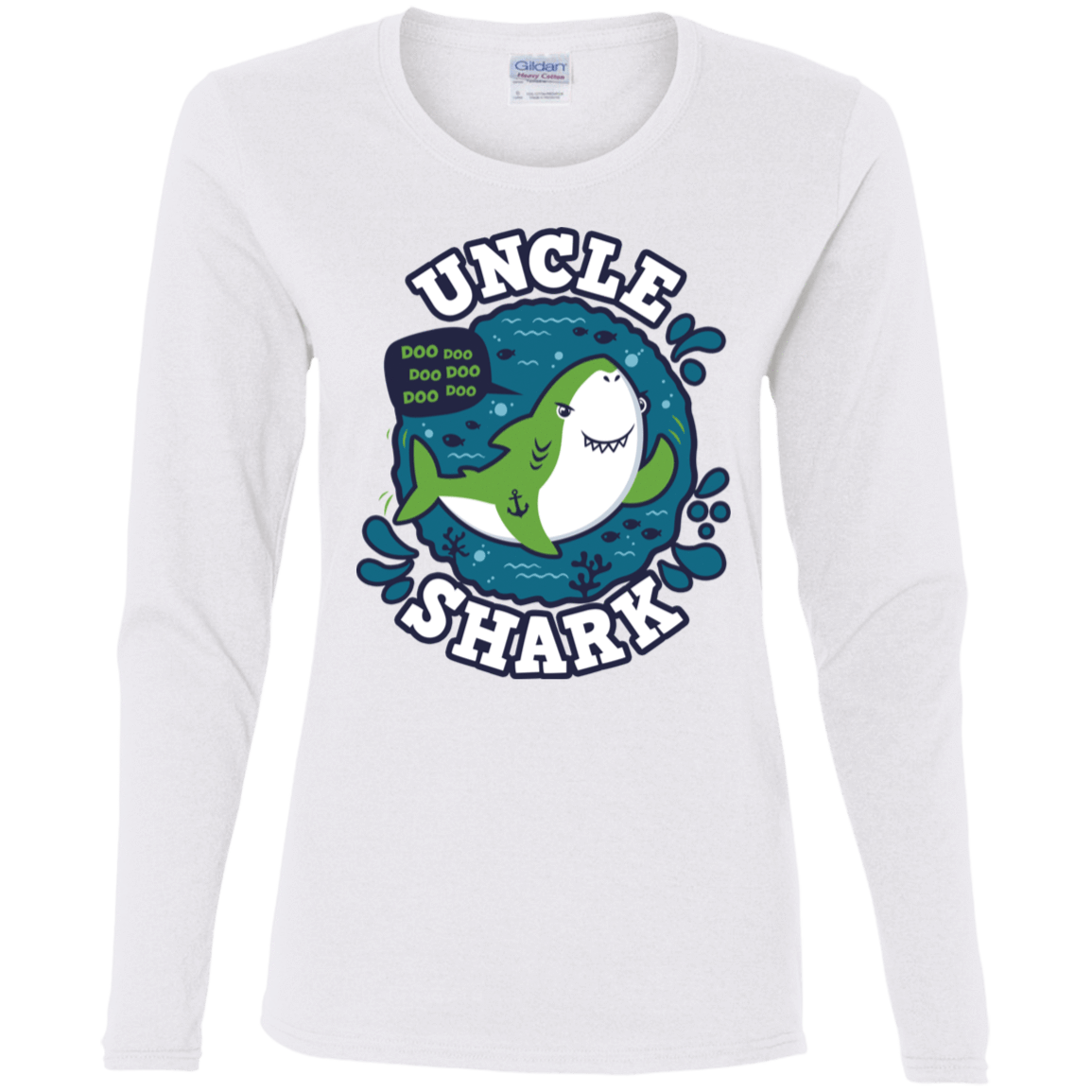 Shark Family Trazo – Uncle Women’S Long Sleeve T-Shirt