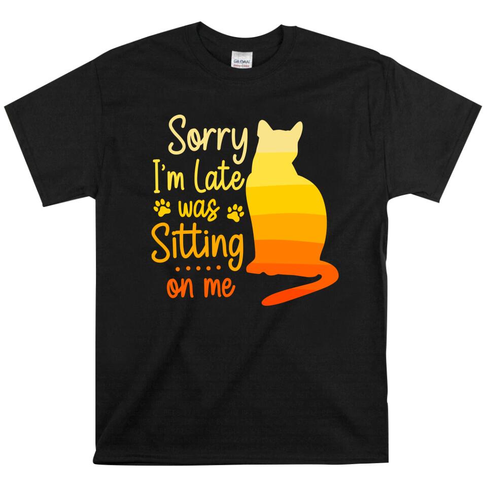 Trending Personalized – Sorry Im Late Was Sitting On Me T Shirts