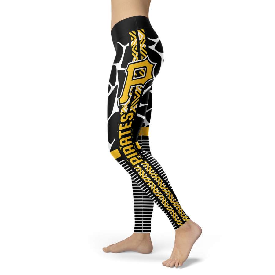 Cool Air Lighten Attractive Kind Pittsburgh Pirates Leggings