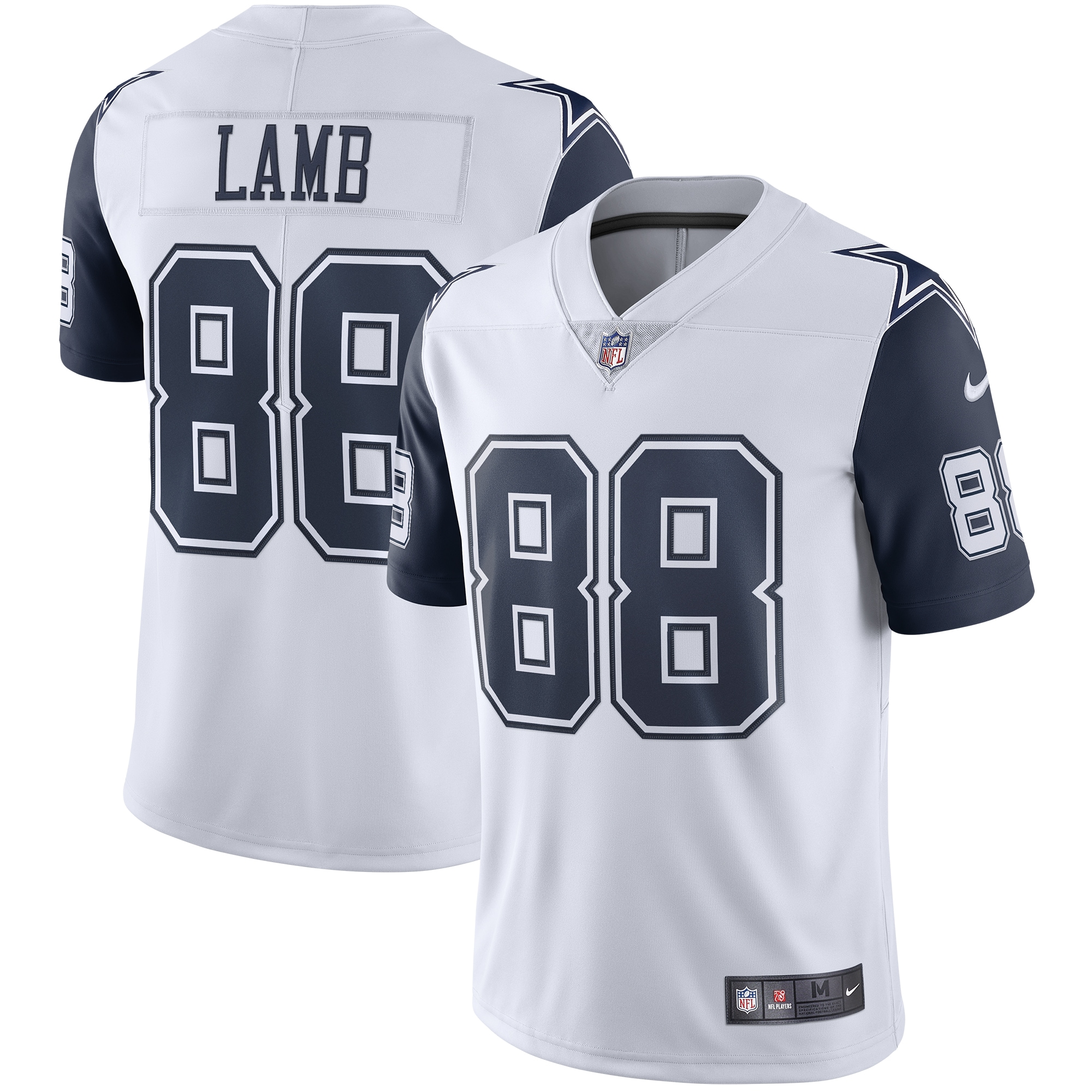 CeeDee Lamb Dallas Cowboys 2nd Alternate Vapor Limited Jersey – White