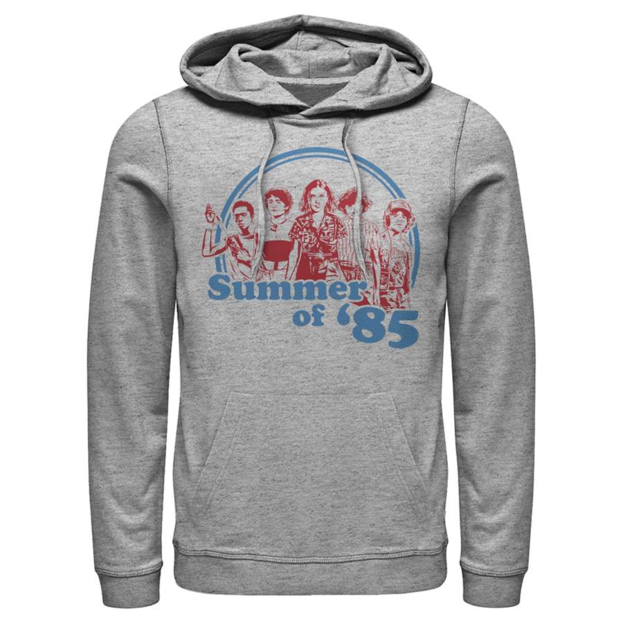 Stranger Things Men’s Retro Summer of ’85  Lightweight Hoodie