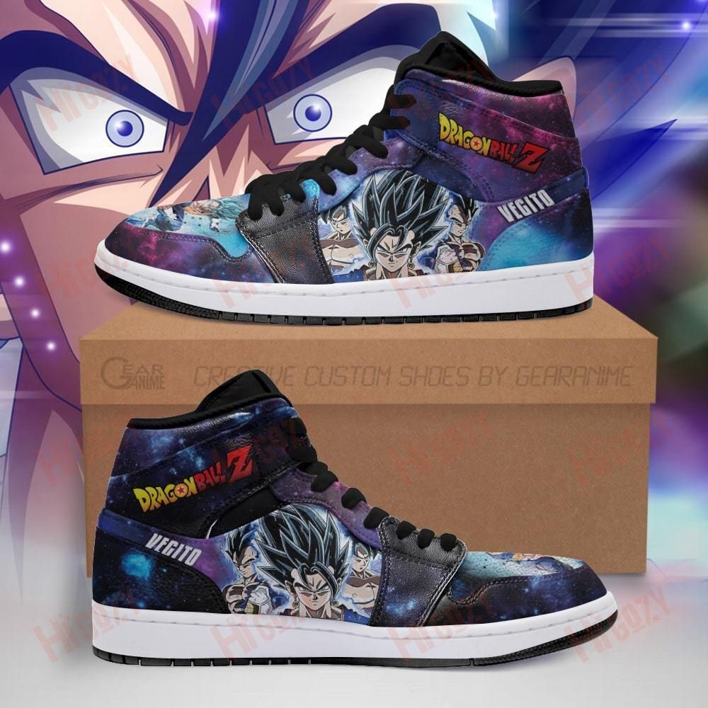 Vegito Sneakers Galaxy Custom Dragon Ball Z Shoes