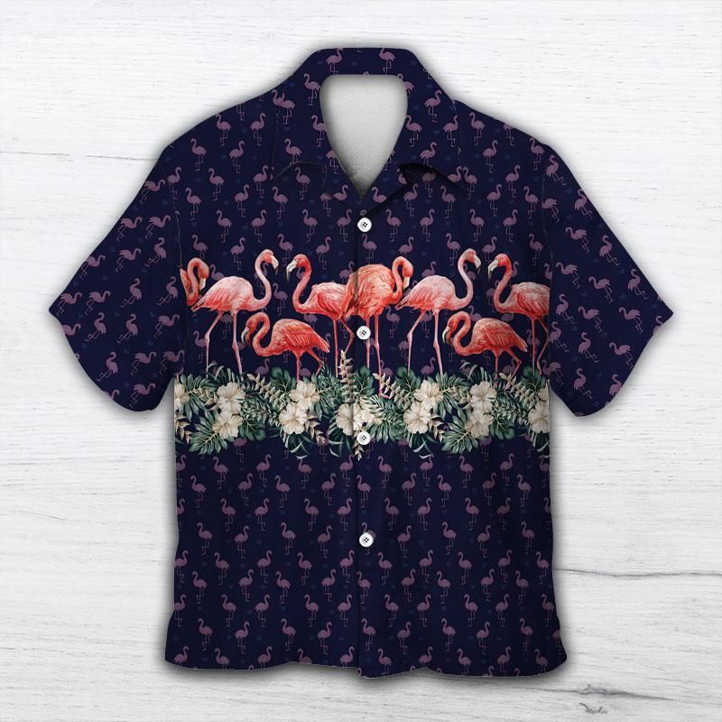 Zokastore Awesome Flamingo Hawaiian Shirt Unisex – HSN034