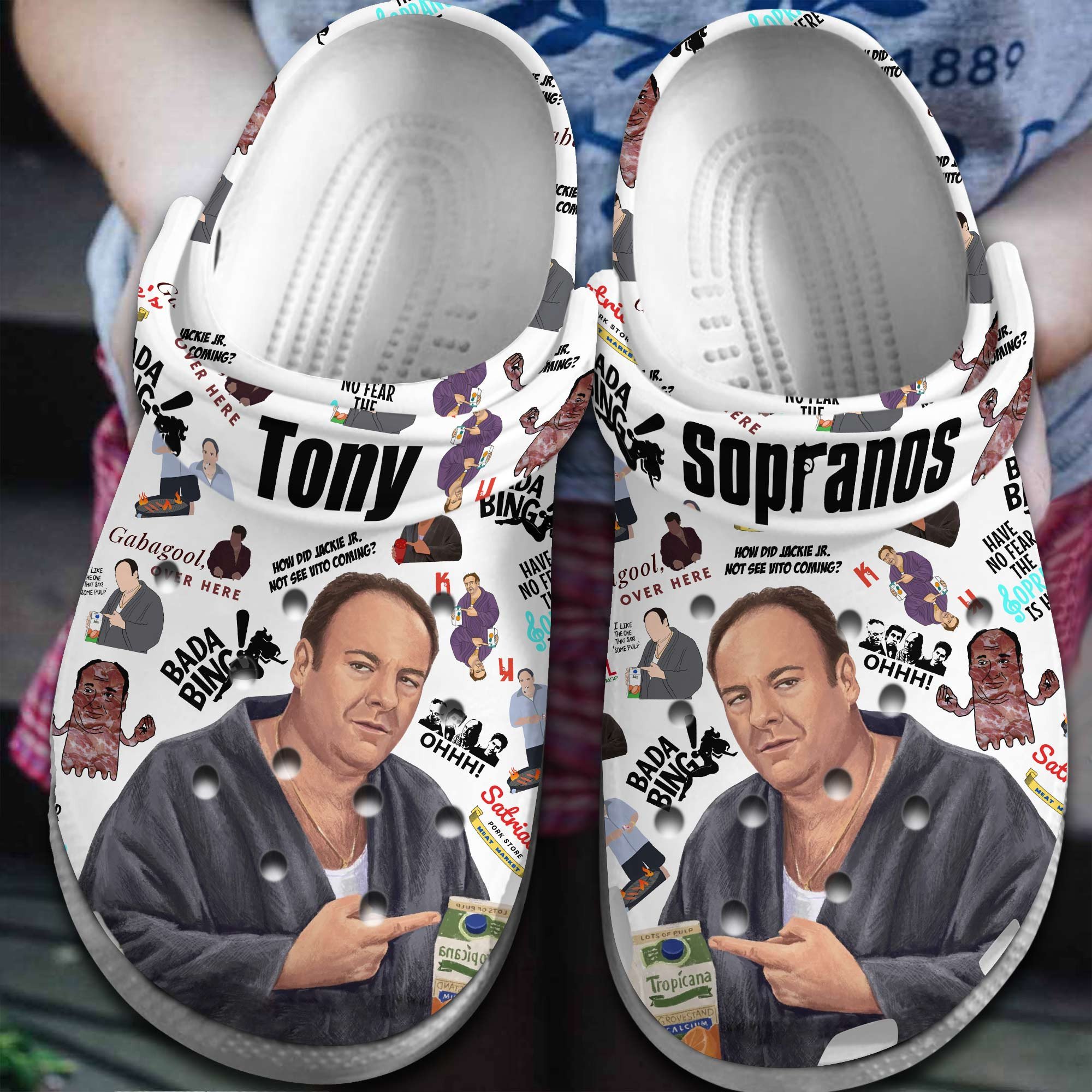 The Sopranos Tv Series Crocss Clogs For Men Women And Kid Jw9Tbosm