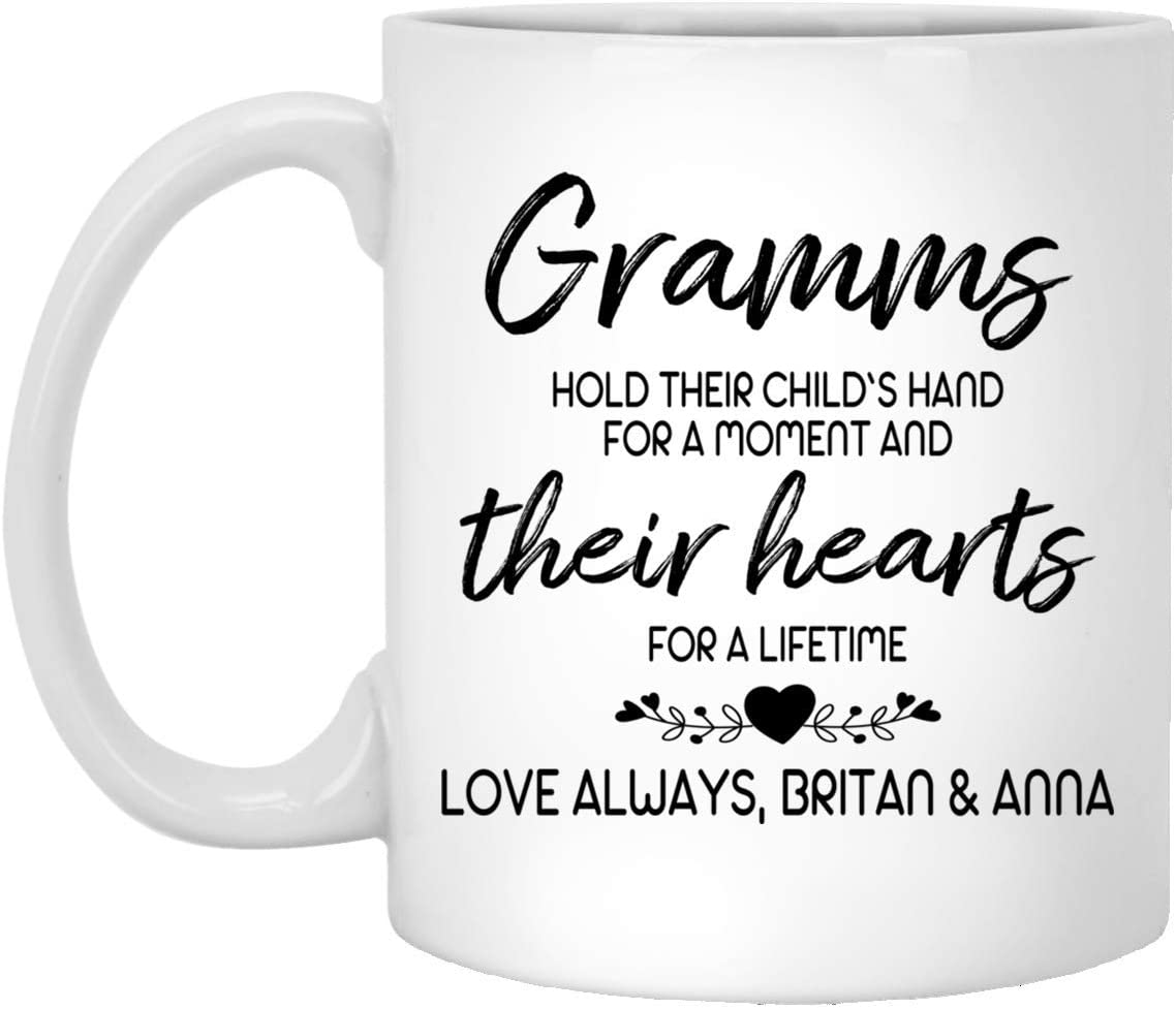 Personalized Gramms Coffee Mug – Coffee Mug For Gramms – Coffee Mug For Mothers – Family Coffee Mug – Mother’S Day Gif 11Oz