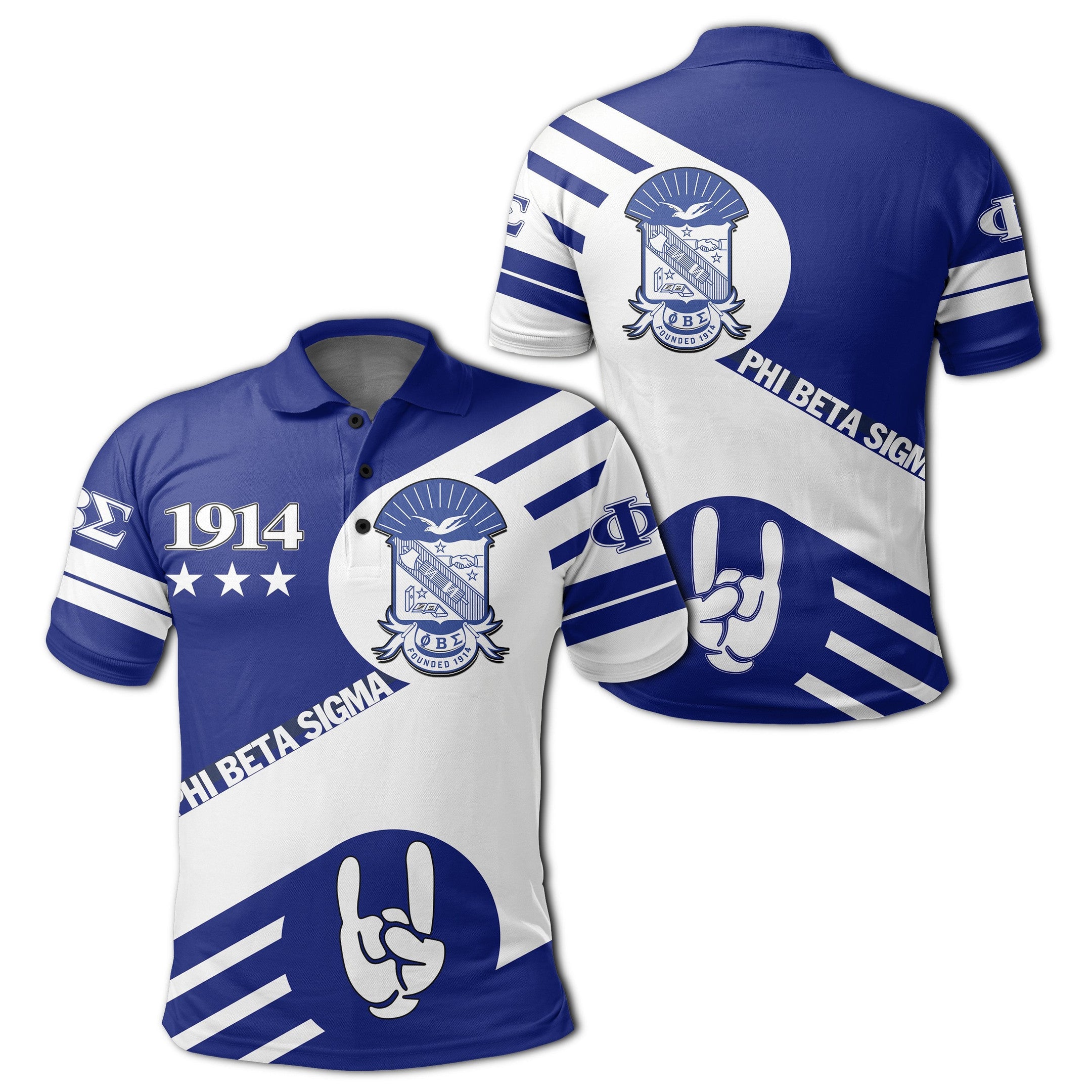 Fraternity Polo –  Phi Beta Sigma Swift Balls Style Polo Shirt