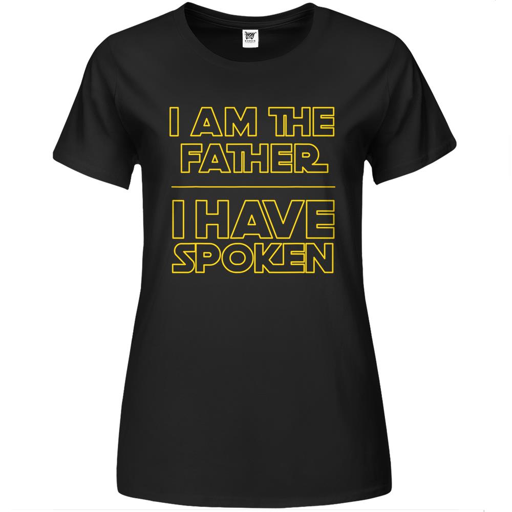 Mens I Am The Father Premium Womens Tshirts