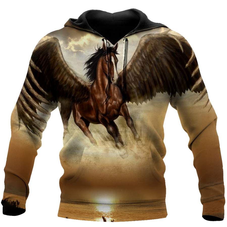 Pegasus Horse Custom Name Greek Mythology 3D All Over Printed Unisex Shirts NTN11102007