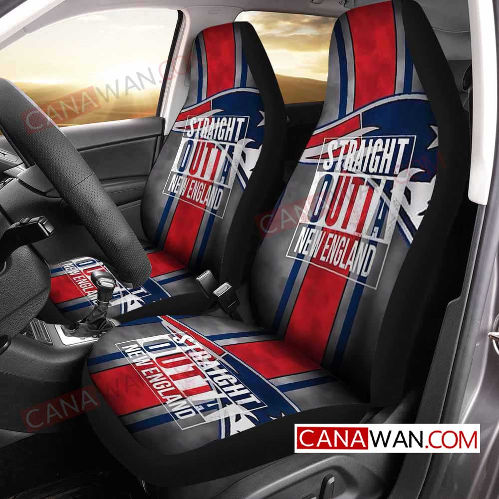 New England Patriots Style072 3D Customized Personalized Car Seat Cover