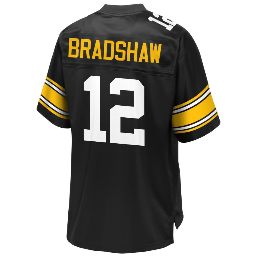 Terry Bradshaw Pittsburgh Steelers NFL Pro Line Retired Player Jersey – Black