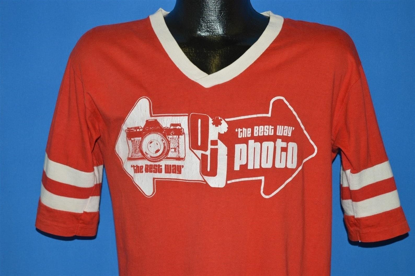 80S Oj The Best Way Photo T-Shirt