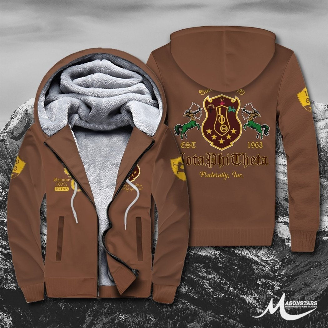 Greek Life Hoodie – Iota Phi Theta Baltimore Sherpa Hoodie J5