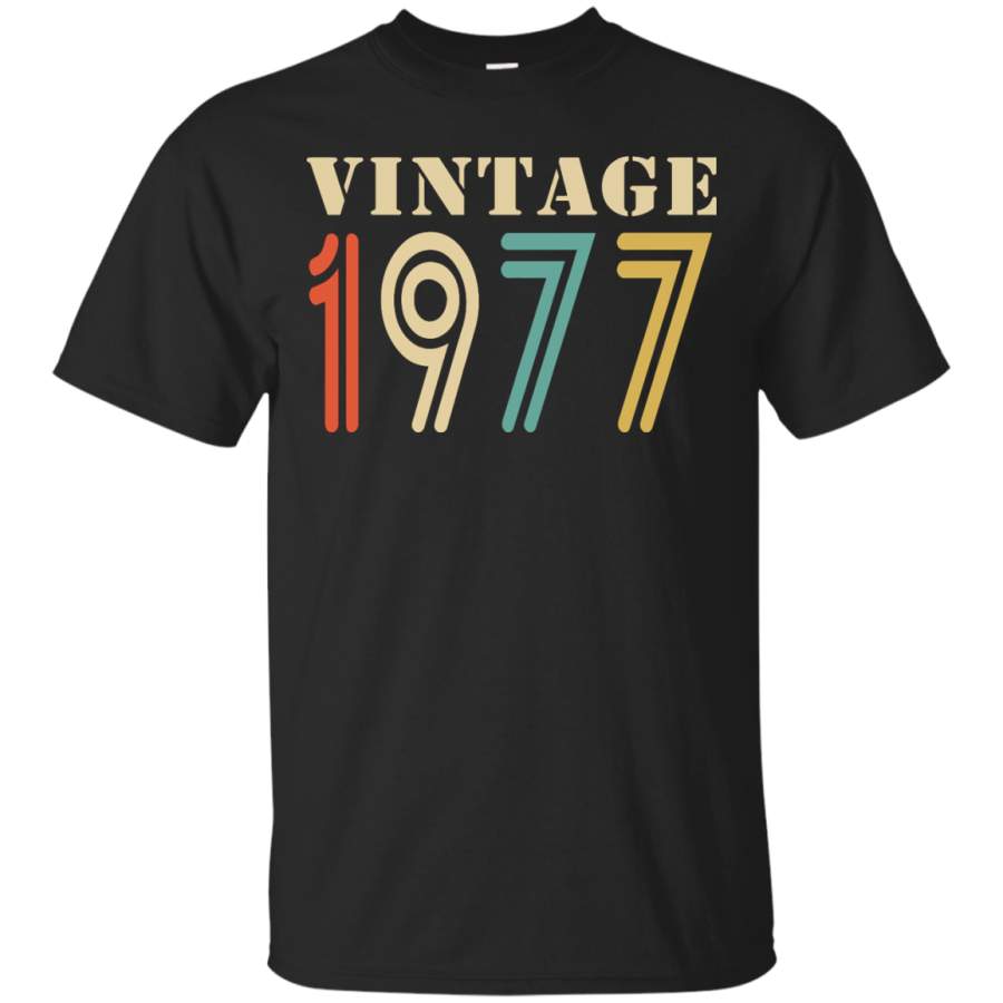 Vintage 1977 – 40th birthday gift T-Shirt