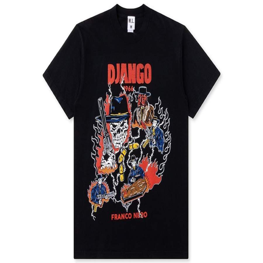 Warren Lotas Django T-shirt All Over Print For Unisex