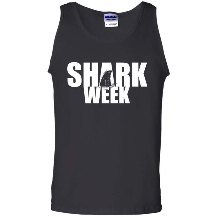 Week of The Shark – Novelty Graphic Tank Top