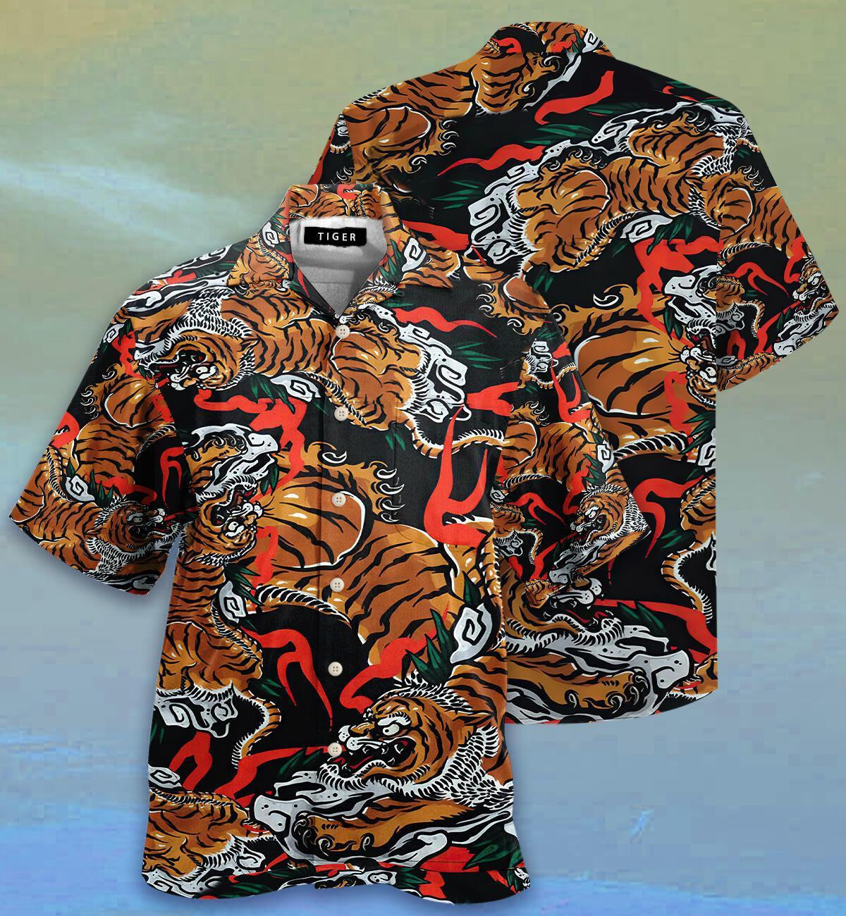 Apayprints – Tiger Japanese Hawaiian Shirt  Unisex  Adult  Hw2885