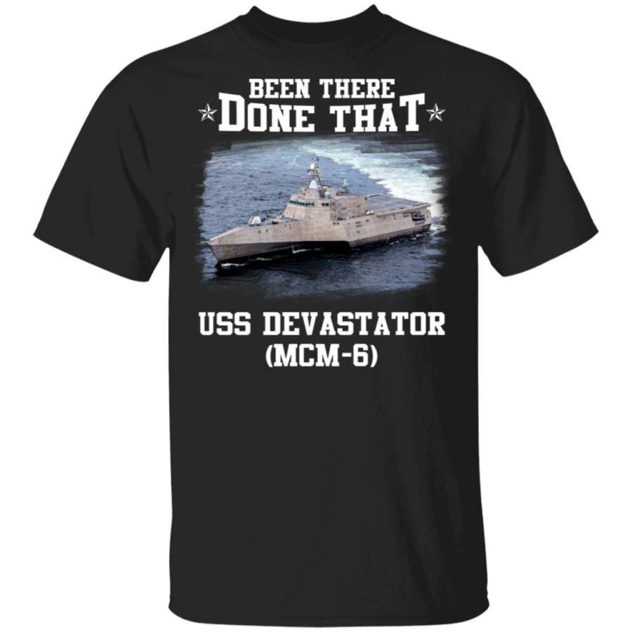 USS Devastator MCM-6  Veterans Day Christmas Gift T-Shirt