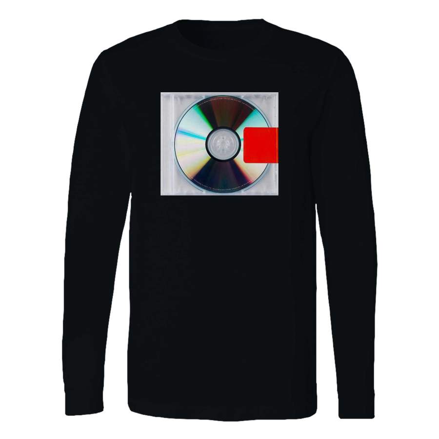 Yeezus Kanye West Classic Hip Hop Rap Cover Art Long Sleeve T-Shirt