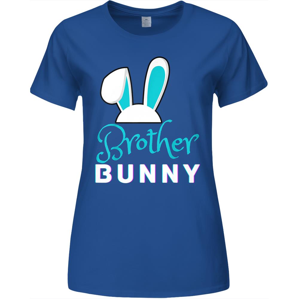 Brother Easter Bunny Funny Mom Dad Men Women Girl Boy Son Premium Womens Tshirts