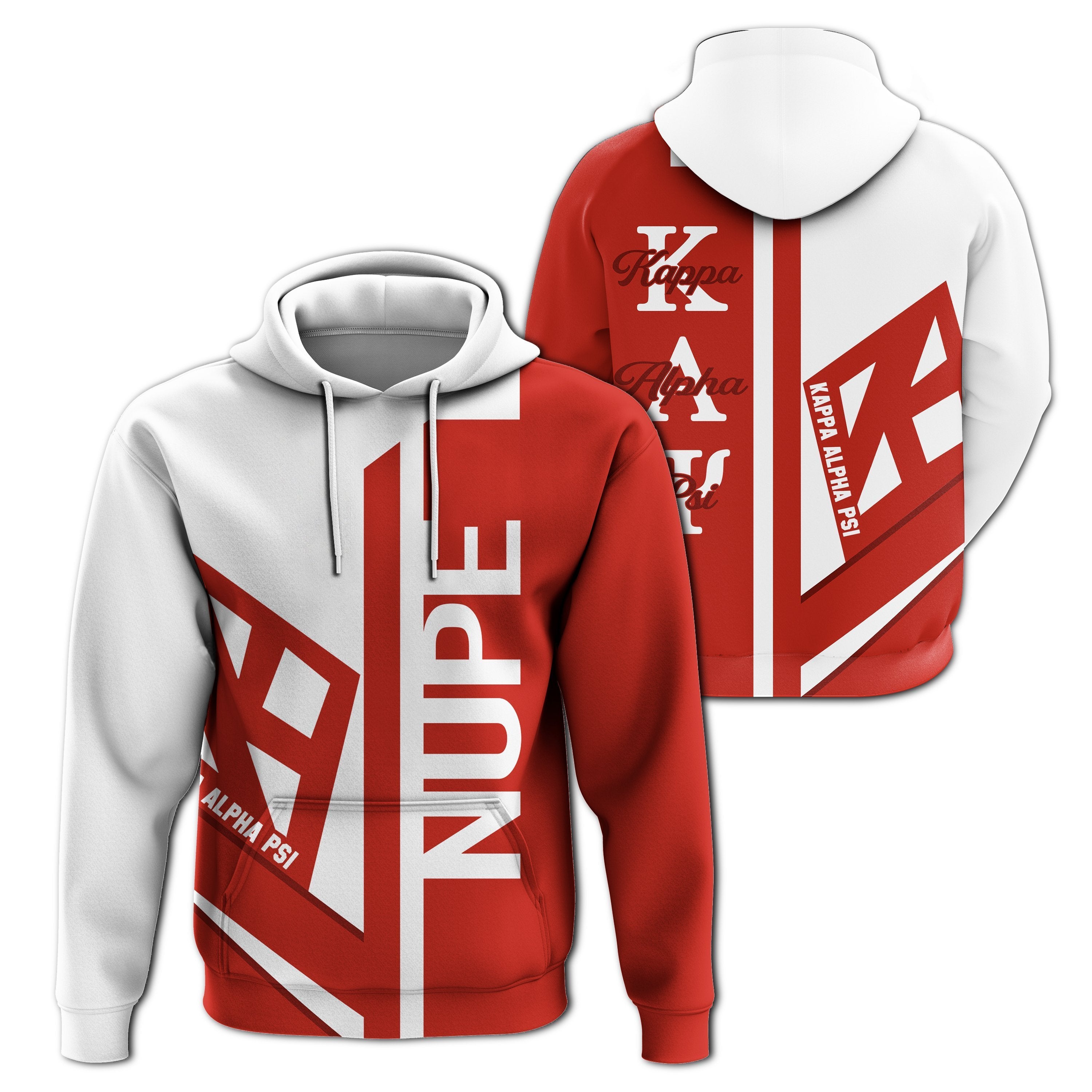 Greek Life Hoodie – Kappa Alpha Psi Kap Half Concept Pullover