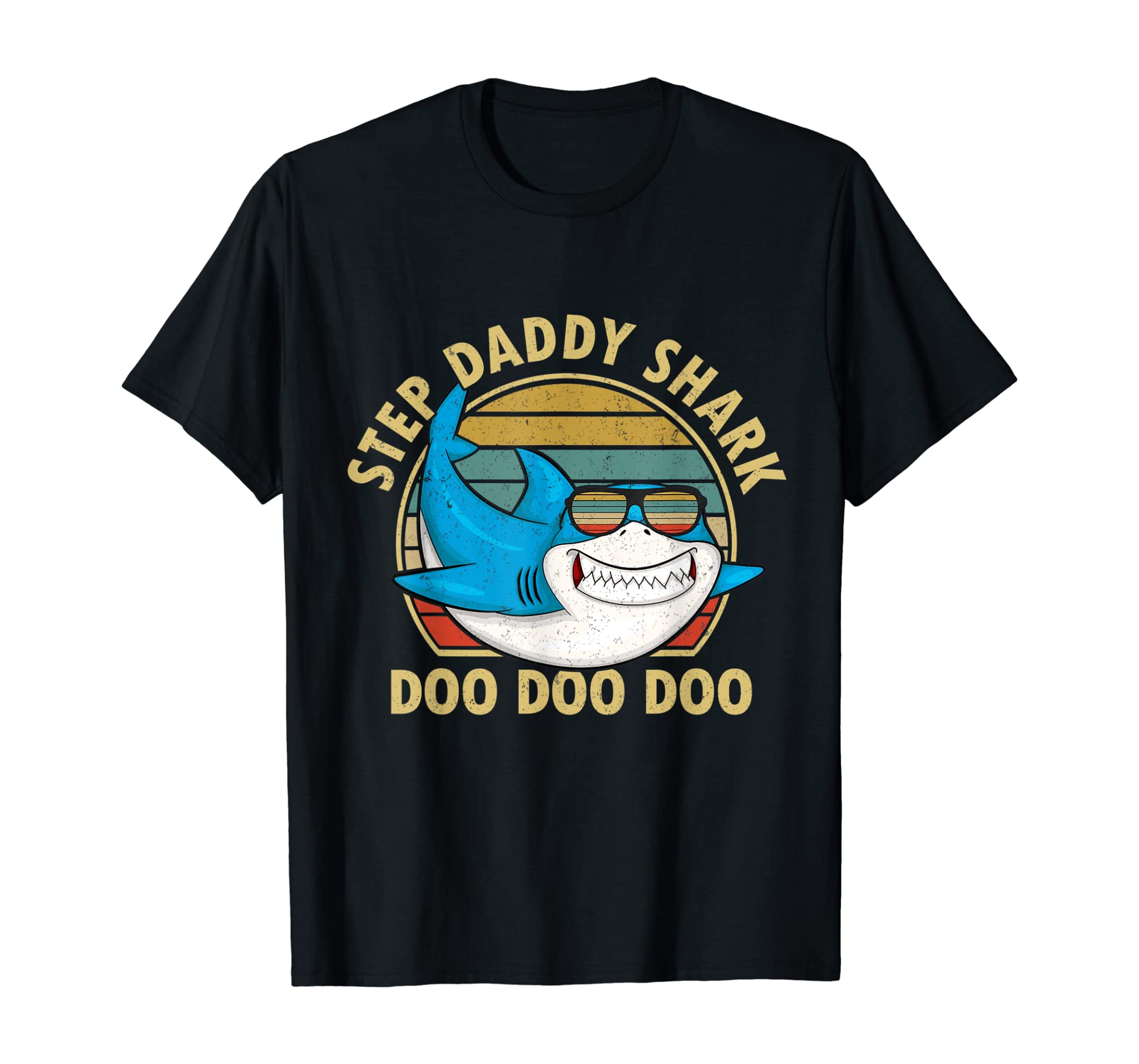 Step Daddy Shark Doo Doo Doo Shirt Men Papa