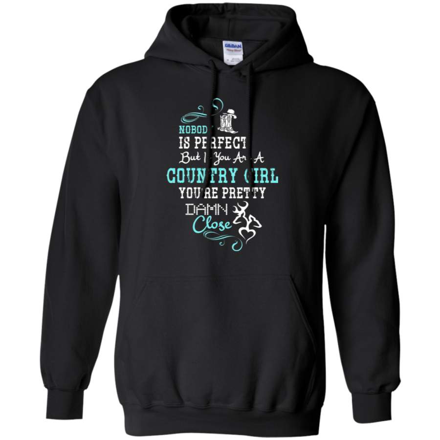 AGR Nobody Is Perfect But If You Are A Country Girl Hoodie