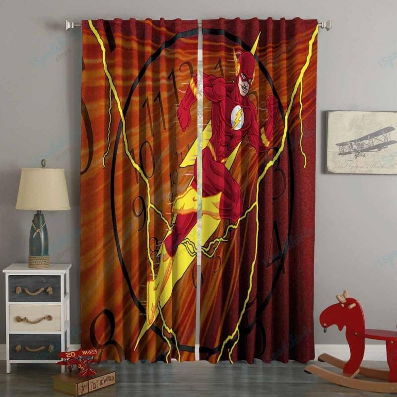 3D Printed The Flash Style Custom Living Room Curtains