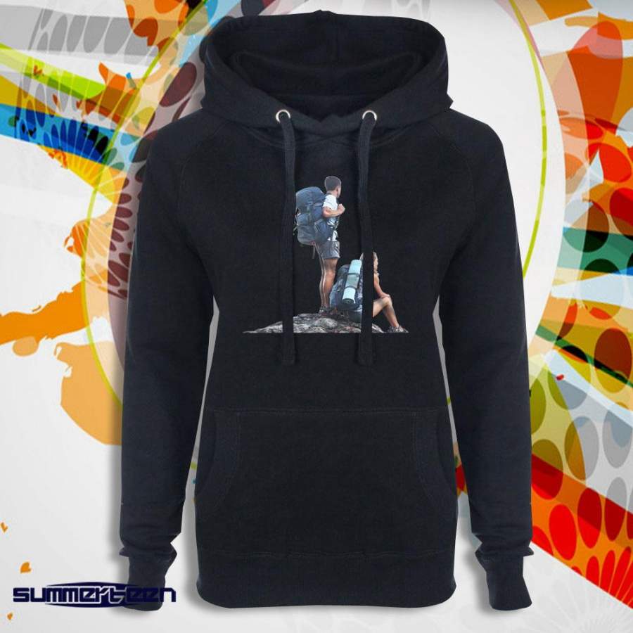 Hiking Couple Women’S Hoodie