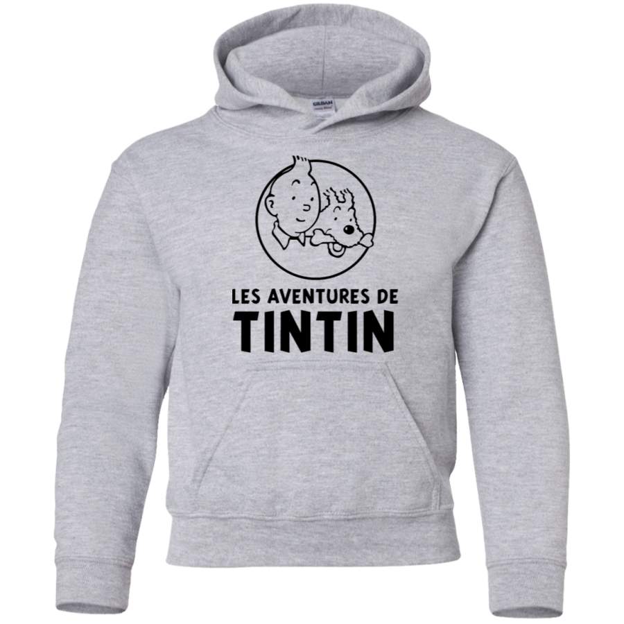 AGR Tintin And Milou Youth Pullover Hoodie