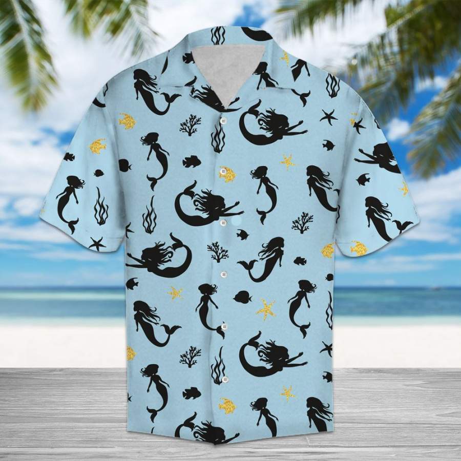 Amazing Mermaid Hawaiian Shirt Ha15893