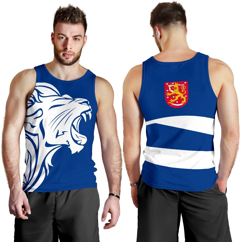 The Lion In Finland Men’S Tank Top