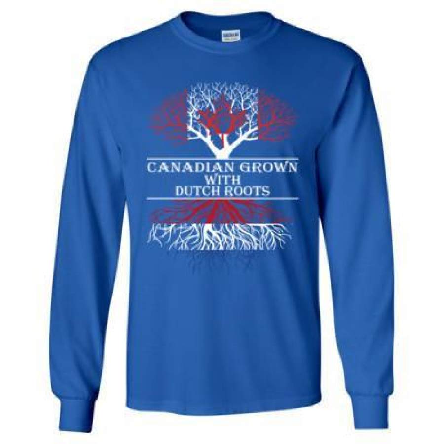 AGR Canadian Grown With Dutch Roots – Long Sleeve T-Shirt