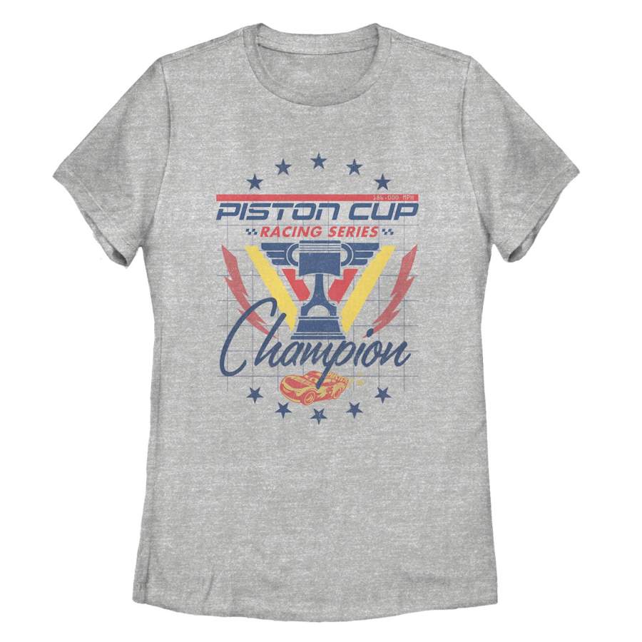 Cars Women’s Piston Cup Champion  T Shirt