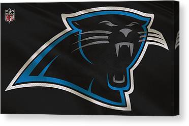 7 Carolina Panthers Uniform Joe Hamilton Canvas Print