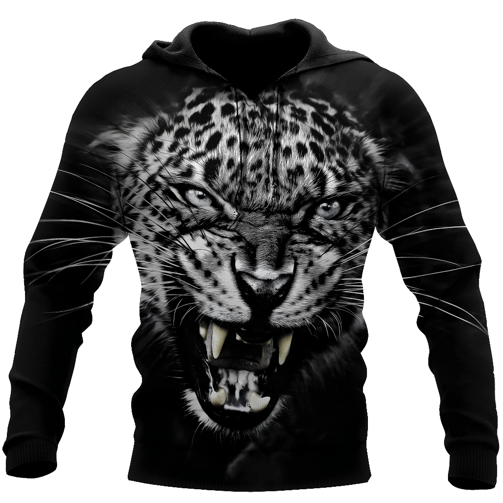 Jaguar  Back And White 3D All Over Printed Shirts For Men And Women Dqb08202001