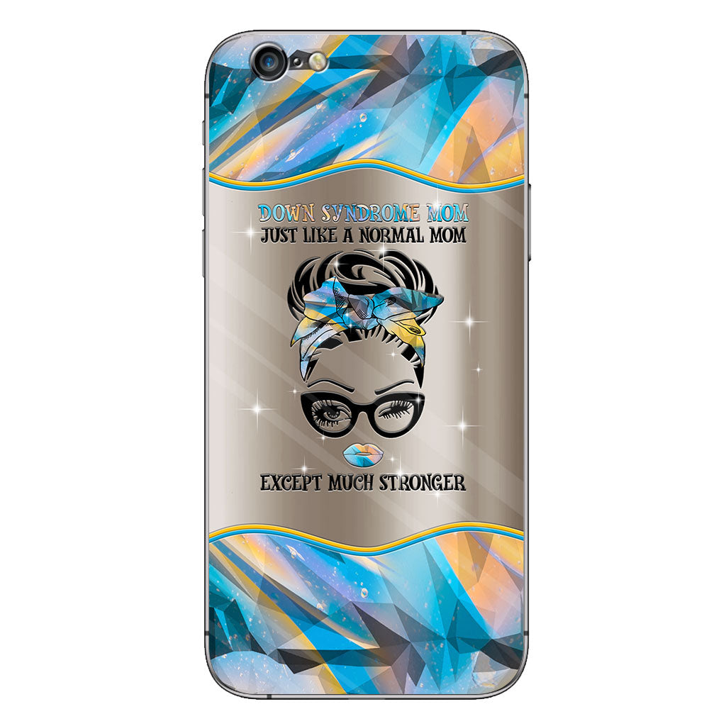 Much Stronger – Down Syndrome Awareness Personalized Phone Case