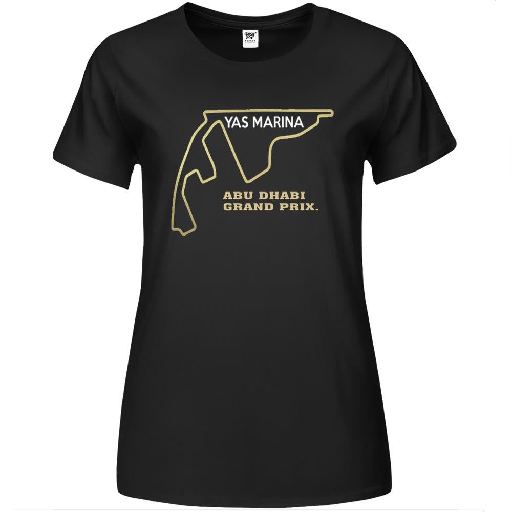 Abu Dhabi Grand Prix (8) Premium Womens T Shirts