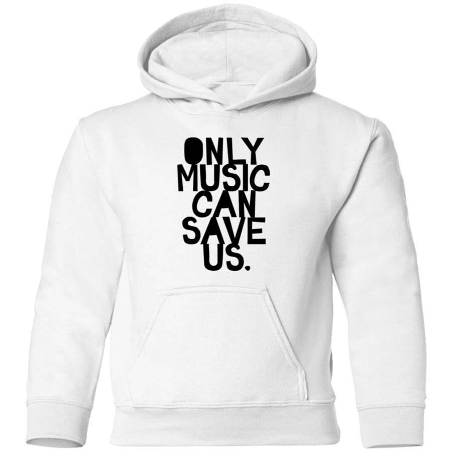 AGR ONLY MUSIC CAN SAVE US Toddler Pullover Hoodie