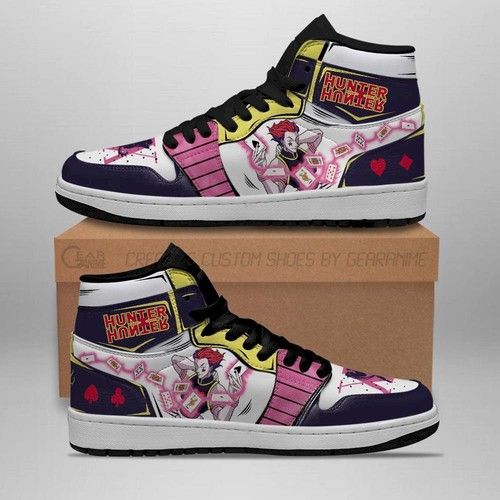 Hisoka Hunter X Hunter Jordan Sneakers Magician Hxh Anime Shoes Jordan Sneaker Air Jordan High Sneakers Sport Sneakers