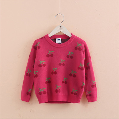 2022 Autumn Winter Fashion 2 3 4 5 6 8 10 12 Years Children Clothing Kids Thicken Knitted Jacket Cardigan Sweater For Baby Girl alx