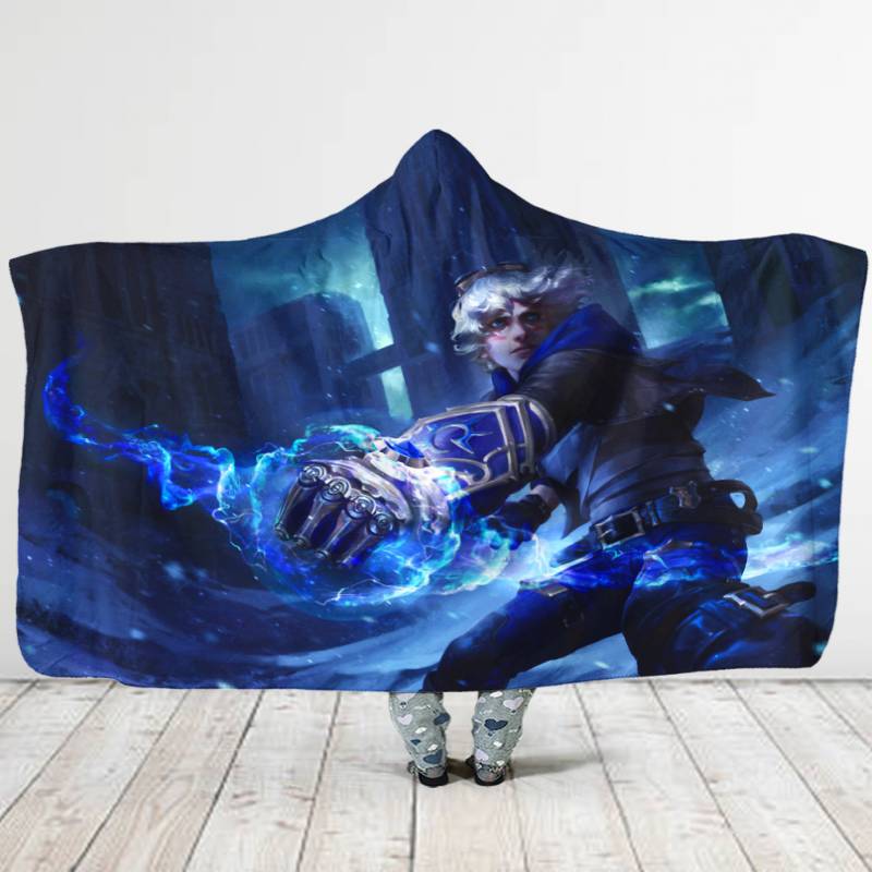 Secrets Of Ezreal Hooded Blanket