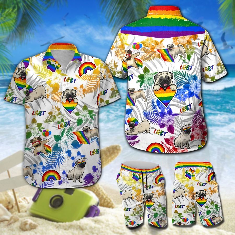 Pug Lgbt Hawaii Shirt 208 Ha38891